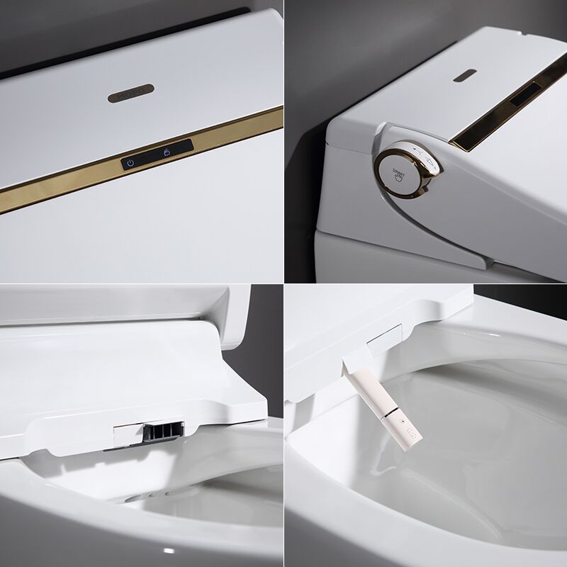 European-style modern design concealed water tank wall-mounted smart electric toilet SV07 toilet V007 8 Wall-mounted automatic flushing smart toilet