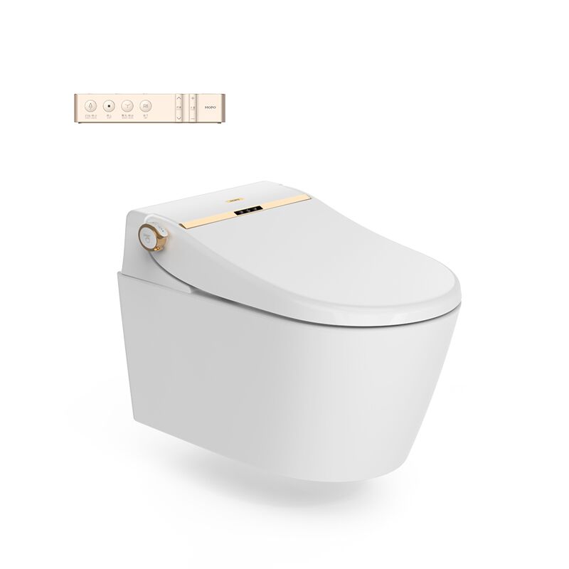 European-style modern design concealed water tank wall-mounted smart electric toilet SV07 toilet V007 9 Wall-mounted automatic flushing smart toilet