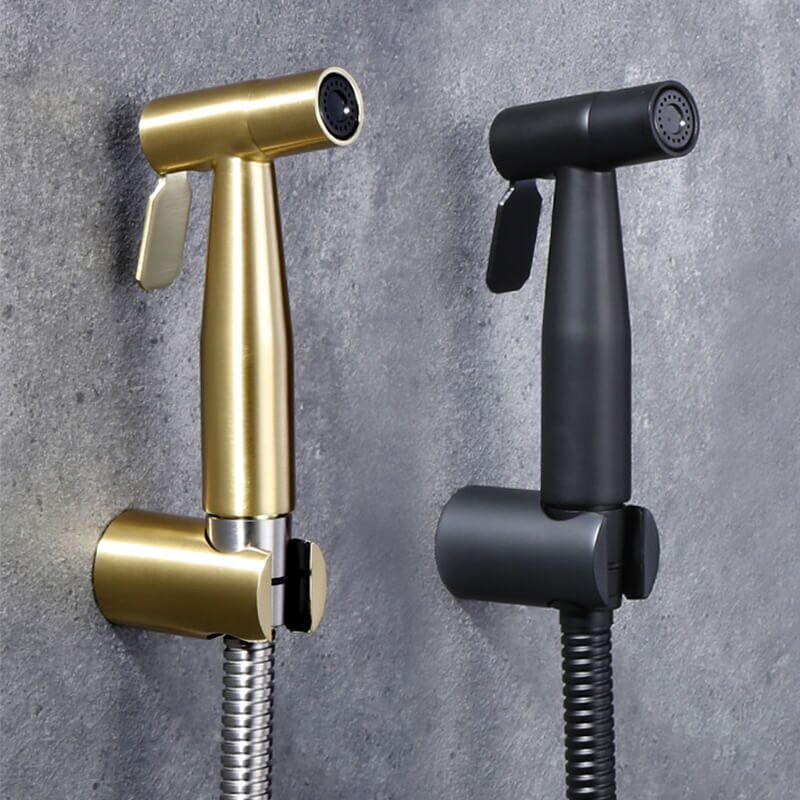 Copper Hand Held Bidet Sprayer Rinse Toilet Bidet Spray Manufacturer Brushed Nickel Toilet Sprayer Customized Manufacturer Stable water flow and strong flushing han8 china mopo Customized Manufacturer Stable water flow and strong flushing han(8)