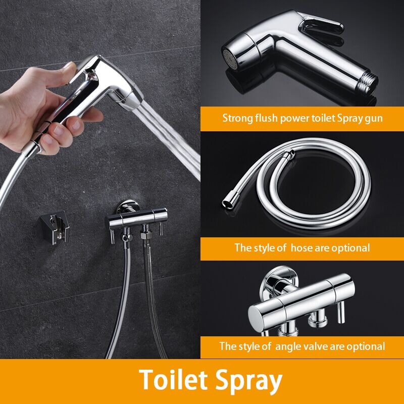 Wholesale Bathroom Handheld ABS Bidet Sprayer Toilet Bidet Diaper Spray Head Sprayer Bidet For Toilet personal hand held bidet spray toilet portable hand shower bidet spray toilet 1 tandas sembur bidet tangan peribadi mandi tangan mudah alih tandas sembur bidet