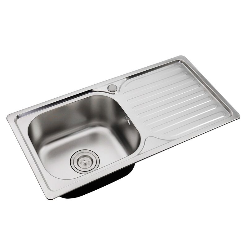 Custom Stainless Steel Sink Modern Rectangular Single Bowl Kitchen Sink with One Hole Polished Finish Factory Production Custom Stainless Steel Sink Modern Rectangular Single Custom Stainless Steel Sink Modern Rectangular Single Bowl Kitchen Sink with One Hole Polished Finish Factory Production