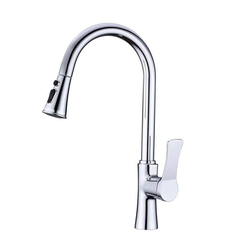Factory Supply Pull Out Kitchen Sink Faucet Stainless Steel Water Taps Single Handle Brass Kitchen Faucet Factory Price Top Selling Single Handle Brass Kitchen Sink Faucet Pull Down Out Mixer Tap MP TL7602 Fornecimento de fábrica torneira da pia da cozinha torneiras de água de aço inoxidável alça única torneira da cozinha de latão
