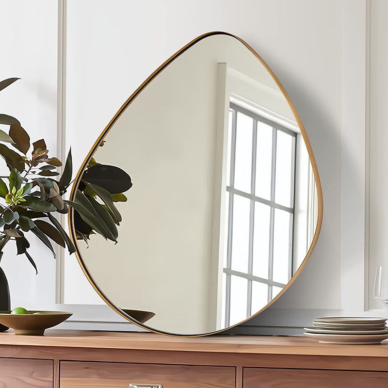 Minimalist Creative Irregular Shaped Frame Wall Hanging Decorative Mirror