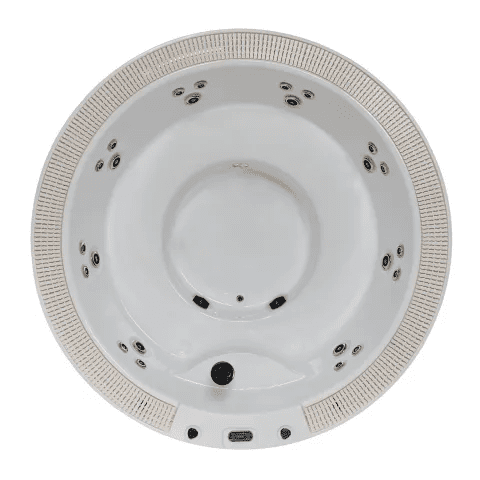 Round large swim pool 8 people outdoor spa swimming luxury inbuilt hot tub MP LS E0136 Round large swim pool 8 people outdoor spa swimming luxury inbuilt hot tub Round large swim pool 8 people outdoor spa swimming luxury inbuilt hot tub