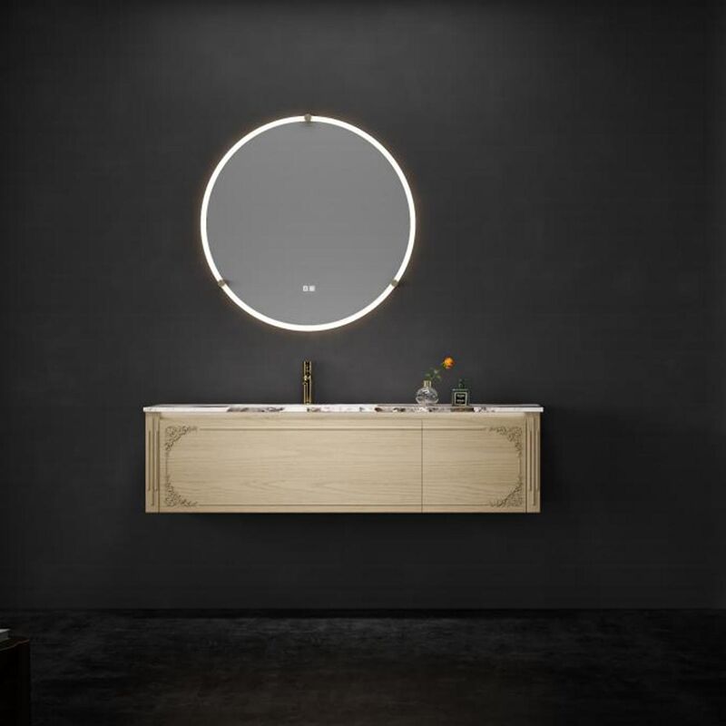 Wall Mounted Washbasin Bathroom Mirror Cabinet with Light MP RM2689 Wall Mounted Washbasin Bathroom Mirror Cabinet with Light Wall Mounted Washbasin Bathroom Mirror Cabinet with Light