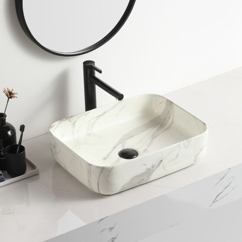 Wholesale Cheap Rectangular Hand Wash Basin Customized Above Counter Ceramic Marble Sink Wholesale Cheap Rectangular Hand Wash Basin Wholesale Cheap Rectangular Hand Wash Basin Customized Above Counter Ceramic Marble Sink