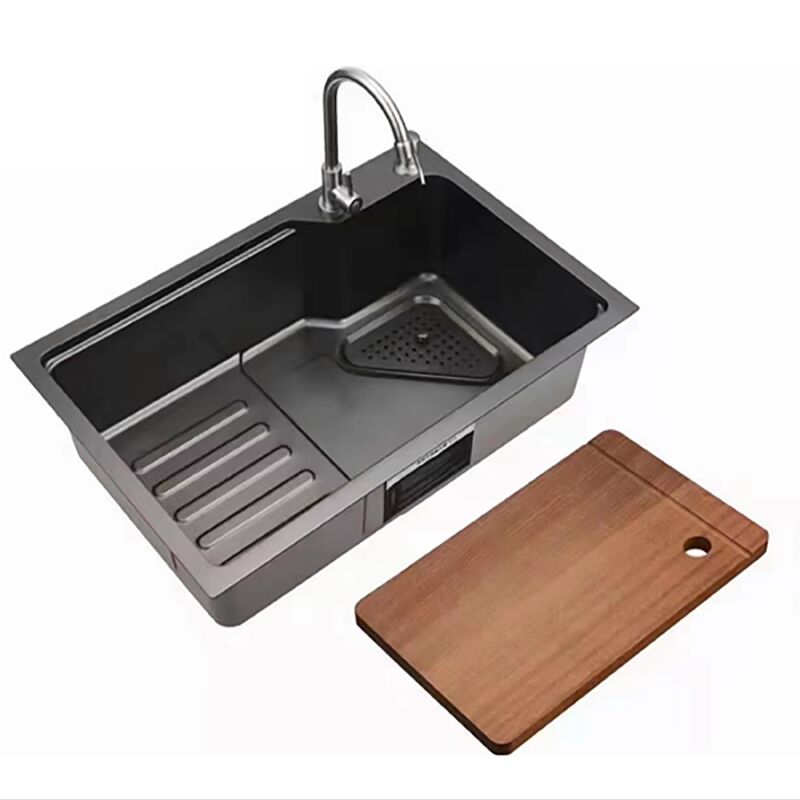 Kitchen Sink Stainless Steel Smart Digital Display Waterfall Kitchen Sink With Cup Rinser Hand Made Kitchen Sink kitchen sink stainless steel smart digital display waterfall kitchen sink with cup rinser hand made kitchen sink Kitchen Sink Stainless Steel Smart Digital Display Waterfall Kitchen Sink With Cup Rinser Hand Made Kitchen Sink