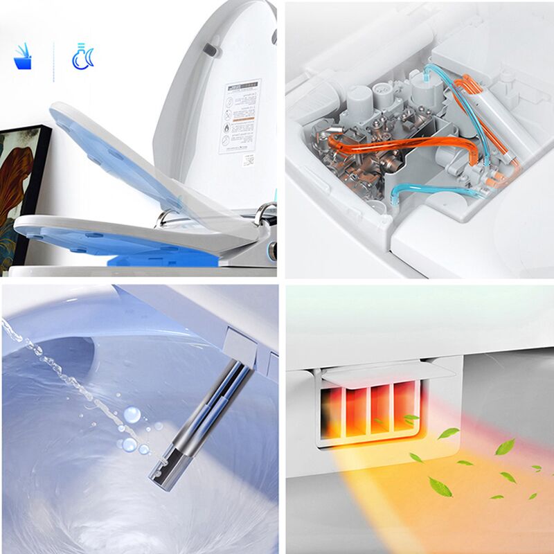 China smart toilet supplier wholesale bathroom vanity 110v 220v wc toilets one piece kicking automatic flushing washroom smart automatic toilet bowl china samrt toilets manufacturer automatic sensor flushing electric one piece tankless intelligent toilet 2 China smart toilet supplier wholesale bathroom vanity 110v 220v wc toilets one piece kicking automatic flushing washroom smart automatic toilet bowl - Image 7