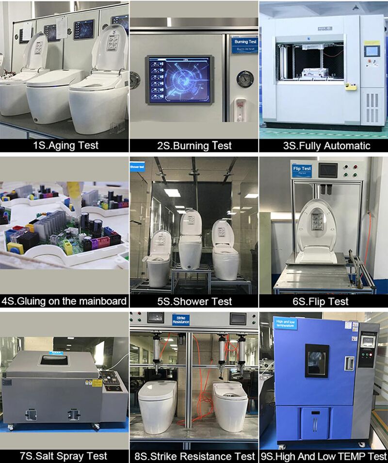 China smart toilet supplier wholesale bathroom vanity 110v 220v wc toilets one piece kicking automatic flushing washroom smart automatic toilet bowl china samrt toilets manufacturer automatic sensor flushing electric one piece tankless intelligent toilet 5 China smart toilet supplier wholesale bathroom vanity 110v 220v wc toilets one piece kicking automatic flushing washroom smart automatic toilet bowl - Image 9