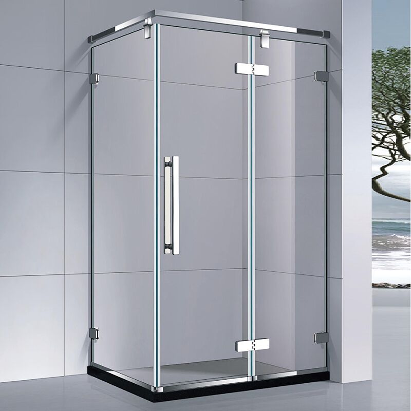 Hot Sale Diamond Corner Shower Enclosure Black Framed Shower Door Bathroom Shower Cabin Douche Cabine Bathroom Shower Doors Enclosure Stall Unit Room Douche Bath Cabin Cubicle MP0931FL Hot Sale Diamond Corner Shower Enclosure Black Framed Shower Door Bathroom Shower Cabin Douche Cabine - Image 3