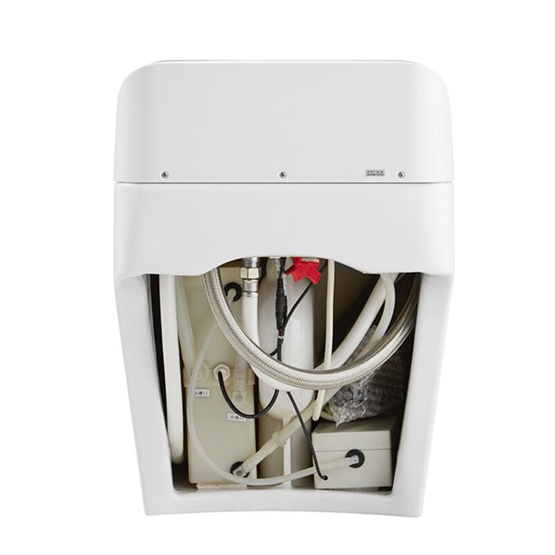 High quality bathroom one piece siphonic wc modern ceramic automatic operation intelligent bidet toilets China smart toilet supplier factory directly wholesale electronic smart toilet modern house bathroom water saving intelligent electric one piece bidet toilets High quality bathroom one piece siphonic wc modern ceramic automatic operation intelligent bidet toilets - Image 6