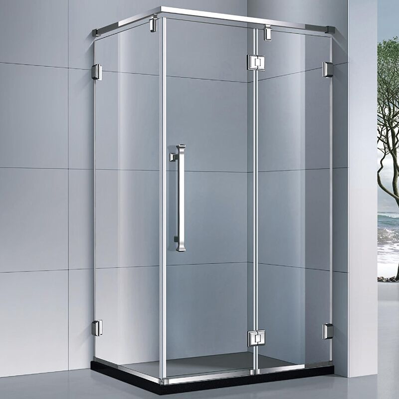 Hot Sale Diamond Corner Shower Enclosure Black Framed Shower Door Bathroom Shower Cabin Douche Cabine Luxury Shower Enclosure Bath Screen Cubicles stainless steel Wet shower door room MP01131FL Hot Sale Diamond Corner Shower Enclosure Black Framed Shower Door Bathroom Shower Cabin Douche Cabine - Image 4