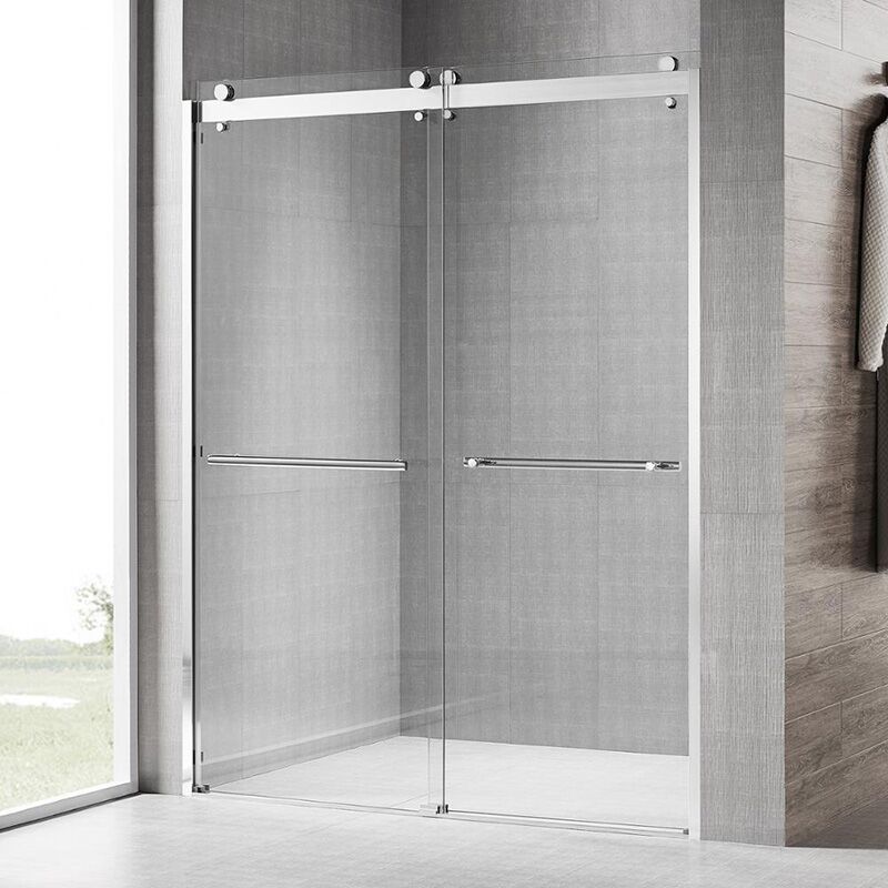 manufacturer sliding shower doors custom shower doors and frameless glass No frameless shower room customize tempered glass bath bypass shower door 1 manufacturer sliding shower doors custom shower doors and frameless glass No frameless shower room - Image 3