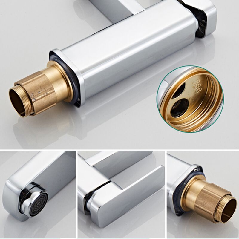 China Factory Brass Automatic Sensor Faucet Smart Deck Mounted Cold Hot Water Tap 25 Years Faucet Manufacturer Factory Price Wholesale Bathroom Washbasin Sink Brass Copper Basin Faucet Component Workmanship Every Way Bathroom washbasin sink brass copper basin faucet-component workmanship every way
