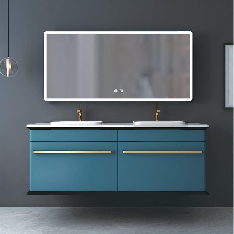 Modern bathroom luxury vanity sink basin cabinet wall mounted illuminated bathroom mirror cabinet farmhouse bathroom vanity Cheap modern ceramic hand sink bathroom vanity cabinet with washing basin athroom cabinet mirror 2 MP 6851 Modern bathroom luxury vanity sink basin cabinet wall mounted illuminated bathroom mirror cabinet farmhouse bathroom vanity - Image 5