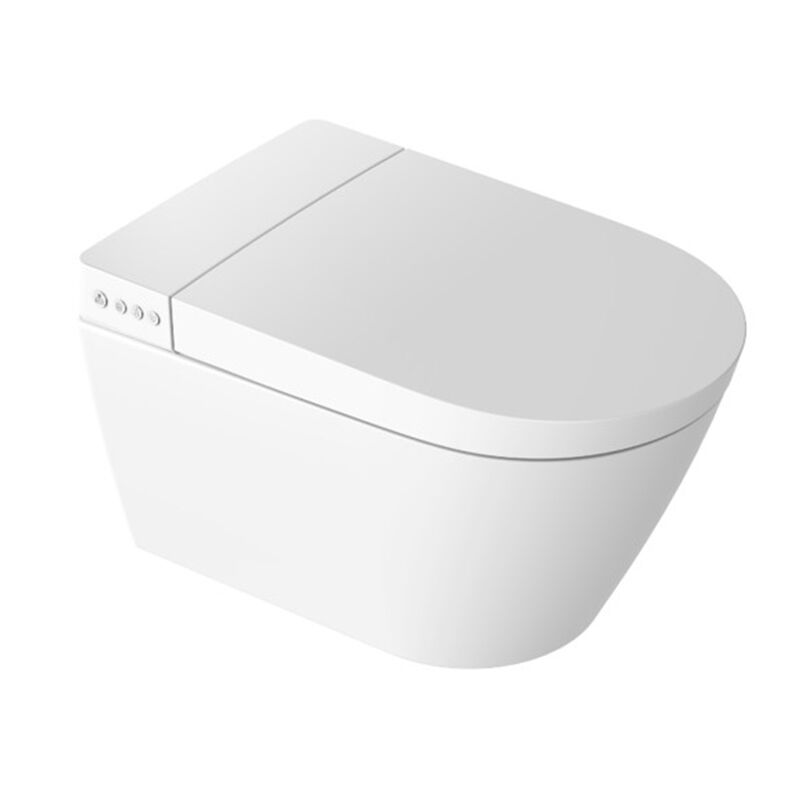 Luxury bathroom ceramic wall hung smart toilet hidden type cistern design electric bidet heated wall hung smart toilet China modern smart toilet intelligent electric bidet heated wall hung smart toilet 000 MP7201 Luxury bathroom ceramic wall hung smart toilet hidden type cistern design electric bidet heated wall hung smart toilet