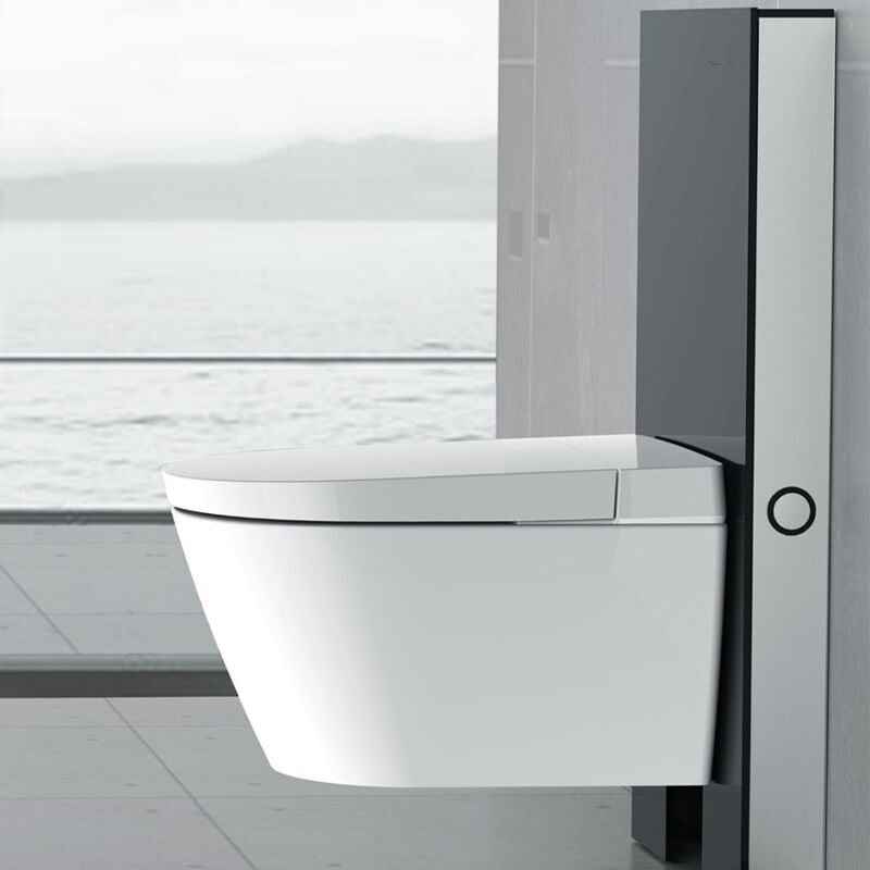 Siphon flushing ceramic automatic wall-mounted smart toilet MP WM600 China modern smart toilet intelligent electric bidet heated wall hung smart toilet 7 MP7201 Siphon flushing ceramic automatic wall-mounted smart toilet MP WM600 - Image 5