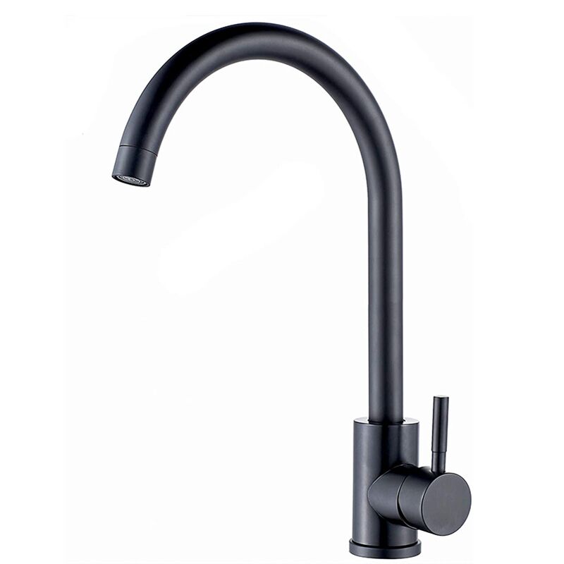 Factory cheap price 304 stainless steel water saving kitchen faucet single handle 360 degree swivel hot and cold kitchen sink faucets Factory cheap price 304 stainless steel water saving kitchen faucet single handle 360 degree swivel hot and cold kitchen sink faucets 1 MP0225 B Factory cheap price 304 stainless steel water saving kitchen faucet single handle 360 degree swivel hot and cold kitchen sink faucets - Image 6