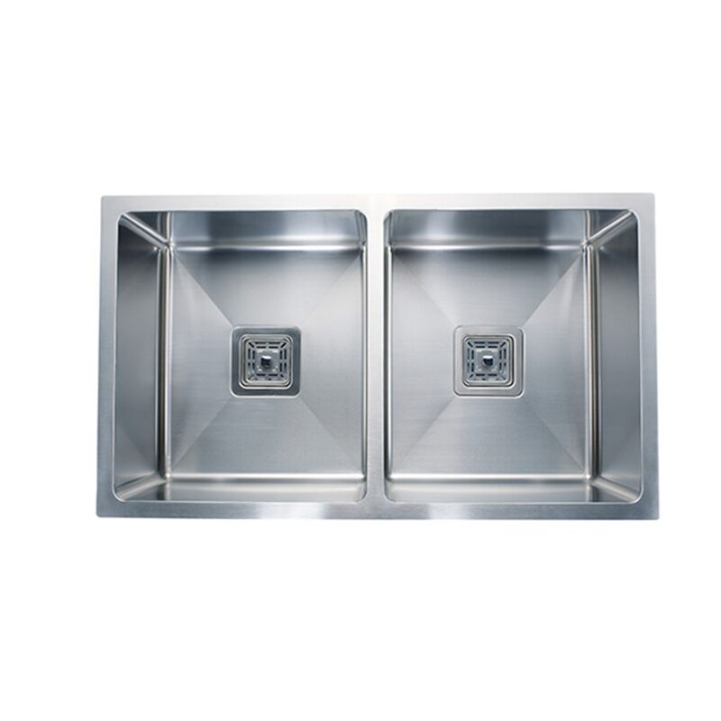 Factory Direct Double Capacity Standard Double Bowl Sink 304 Stainless Steel Not Sticky Oil Kitchen Sink Factory direct double capacity standard double bowl sink 304 stainless steel Not sticky oil kitchen sink 2 MP775 Factory Direct Double Capacity Standard Double Bowl Sink 304 Stainless Steel Not Sticky Oil Kitchen Sink - Image 9