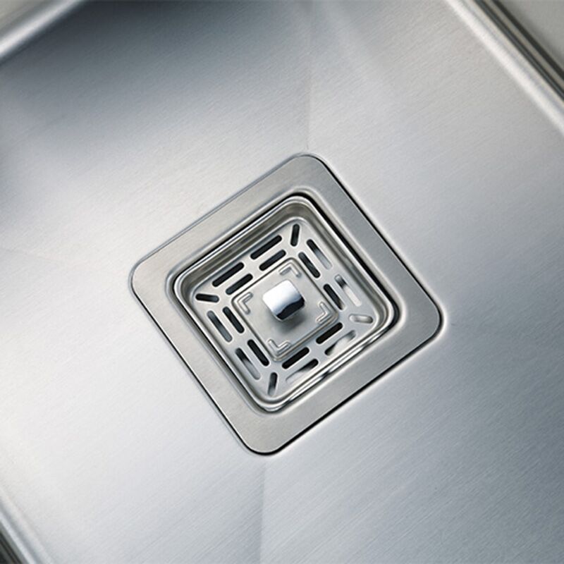 304 Stainless Steel Hand Made Single Bowl Kitchen Sinks Stainless Steel Sink Factory direct double capacity standard double bowl sink 304 stainless steel Not sticky oil kitchen sink 7 MP775 304 Stainless Steel Hand Made Single Bowl Kitchen Sinks Stainless Steel Sink - Image 10