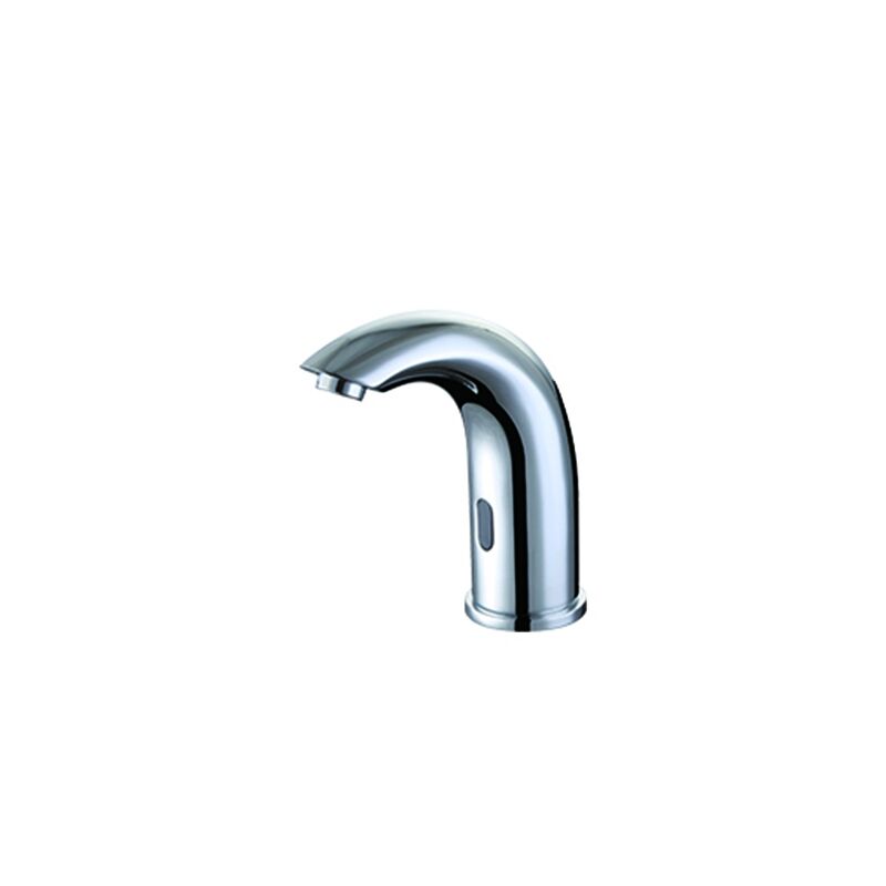 China Factory Brass Automatic Sensor Faucet Smart Deck Mounted Cold Hot Water Tap MOPO water saving sensor basin faucets single hole brass body chrome polished plating deck mounted sense faucets MP 6106G China Factory Brass Automatic Sensor Faucet Smart Deck Mounted Cold Hot Water Tap - Image 8