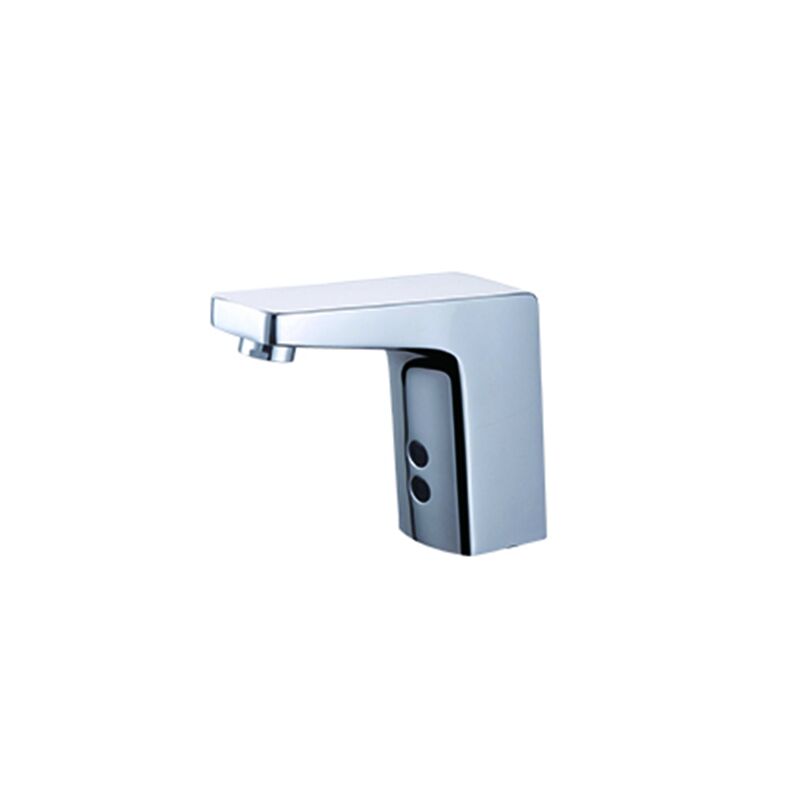 China Factory Brass Automatic Sensor Faucet Smart Deck Mounted Cold Hot Water Tap MOPO water saving sensor basin faucets single hole brass body chrome polished plating deck mounted sense faucets MP 6117G China Factory Brass Automatic Sensor Faucet Smart Deck Mounted Cold Hot Water Tap - Image 9