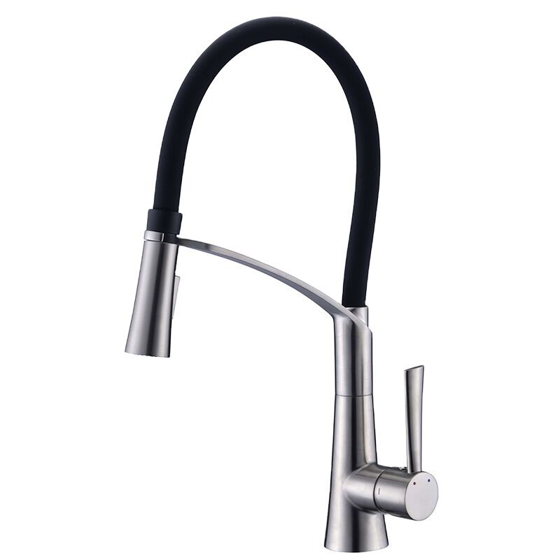 New design single handle LED kitchen faucets brass black pull out spring loaded kitchen sink mixer tap faucets New design single handle LED kitchen faucets brass black pull out spring loaded kitchen sink mixer tap faucets 1 MP0223 B New design single handle LED kitchen faucets brass black pull out spring loaded kitchen sink mixer tap faucets