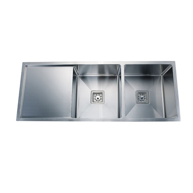 Sink Manufacturer Wholesale Rectangular Double Bowl Style Undermount Quartz Double Basin Home Stainless Steel Kitchen Sink With Draining Board Sink manufacturer wholesale rectangular double bowl style undermount quartz double basin home stainless steel kitchen sink with draining board 2 MP1160 Sink Manufacturer Wholesale Rectangular Double Bowl Style Undermount Quartz Double Basin Home Stainless Steel Kitchen Sink With Draining Board - Image 9