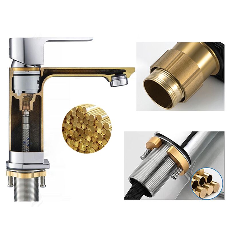 China Factory Brass Automatic Sensor Faucet Smart Deck Mounted Cold Hot Water Tap Wholesale Bathroom Washbasin Sink Brass Copper Basin Faucet 59 A Grade Brass Lead Free Material 1 Bathroom basin faucet-59-A grade brass lead-free material