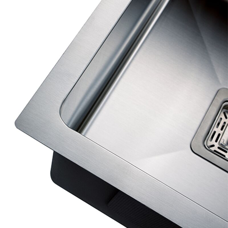 Wholesale Custom Modern High Grade 304 Stainless Steel Single Bowl Basin Freestanding Sinks Kitchen Sink Wholesale custom Modern High grade 304 stainless steel single bowl basin Freestanding sinks kitchen sink 7 MP400 Wholesale Custom Modern High Grade 304 Stainless Steel Single Bowl Basin Freestanding Sinks Kitchen Sink - Image 10