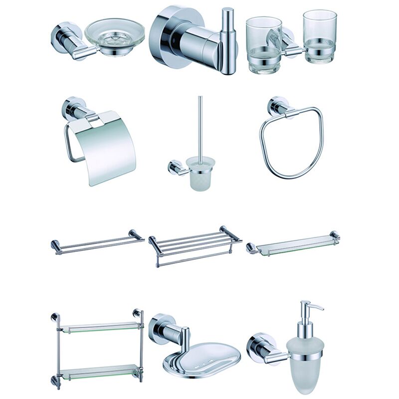 Wholesale Hotel and Home High Quality 304 Stainless Steel Wall-Mounted Modern Elegant Bathroom Accessories Set Wholesale hotel and home high quality 304 stainless steel wall mounted modern elegant bathroom accessories 1 2600 Wholesale Hotel and Home High Quality 304 Stainless Steel Wall-Mounted Modern Elegant Bathroom Accessories Set - Image 4
