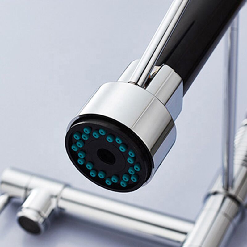 China faucets factory wholesale commercial solid brass single handle single lever pull down sprayer kitchen sink faucets faucet manufacturer factory price wholesale Superior quality chromeplate copper sink mixer tap single handle pull out kitchen faucets 3 China faucets factory wholesale commercial solid brass single handle single lever pull down sprayer kitchen sink faucets - Image 4