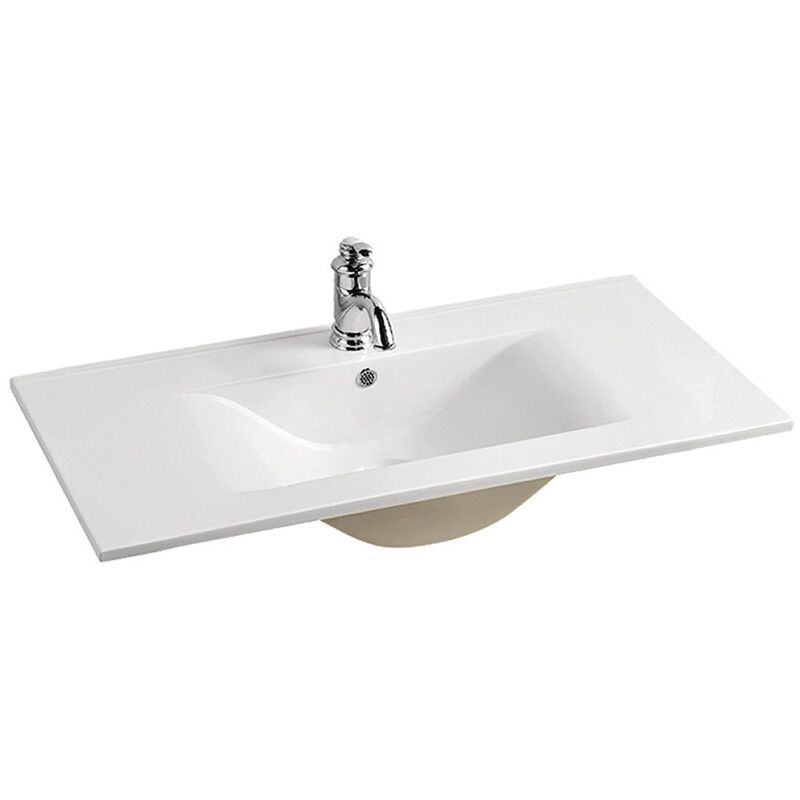 China Basin Manufacturer Lavatory Slim Thin Edge Vanity Bathroom Cabinet Wash Basin China manufacturer lavatory slim thin edge vanity bathroom cabinet wash basin TB014 90 China Basin Manufacturer Lavatory Slim Thin Edge Vanity Bathroom Cabinet Wash Basin - Image 4