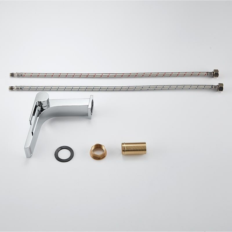 Foshan wholesale bathroom nickel brushed basin faucet sink faucet faucet 6088 1 8 min Brass faucet