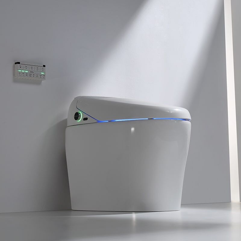 Multi-color bathroom integrated intelligent toilet ceramic intelligent automatic intelligent toilet with bidet M7-2 toilet M7 1 10 min Integrated kick-type automatic flushing smart toilet
