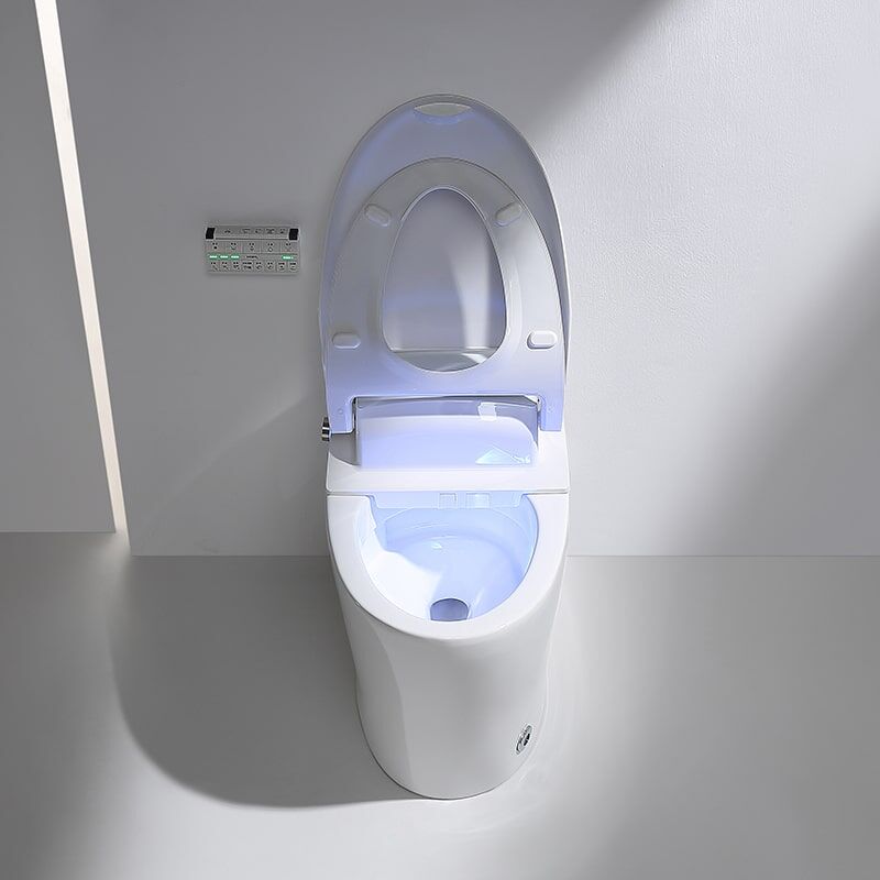 Multi-color bathroom integrated intelligent toilet ceramic intelligent automatic intelligent toilet with bidet M7-2 toilet M7 1 11 min Integrated kick-type automatic flushing smart toilet