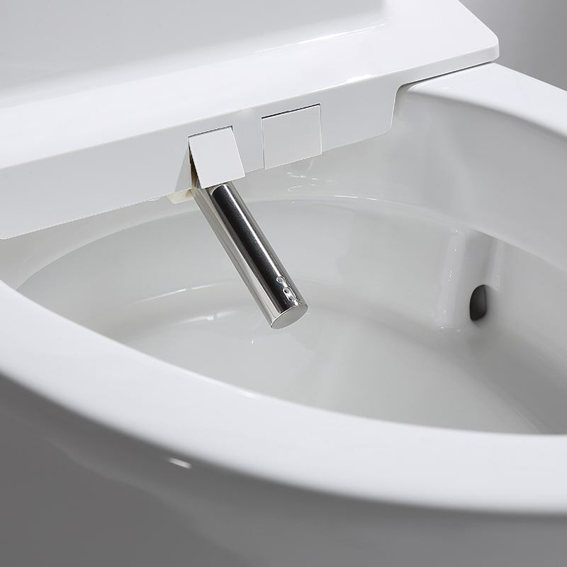 Multi-color bathroom integrated intelligent toilet ceramic intelligent automatic intelligent toilet with bidet M7-2 toilet M7 1 9 min Integrated kick-type automatic flushing smart toilet