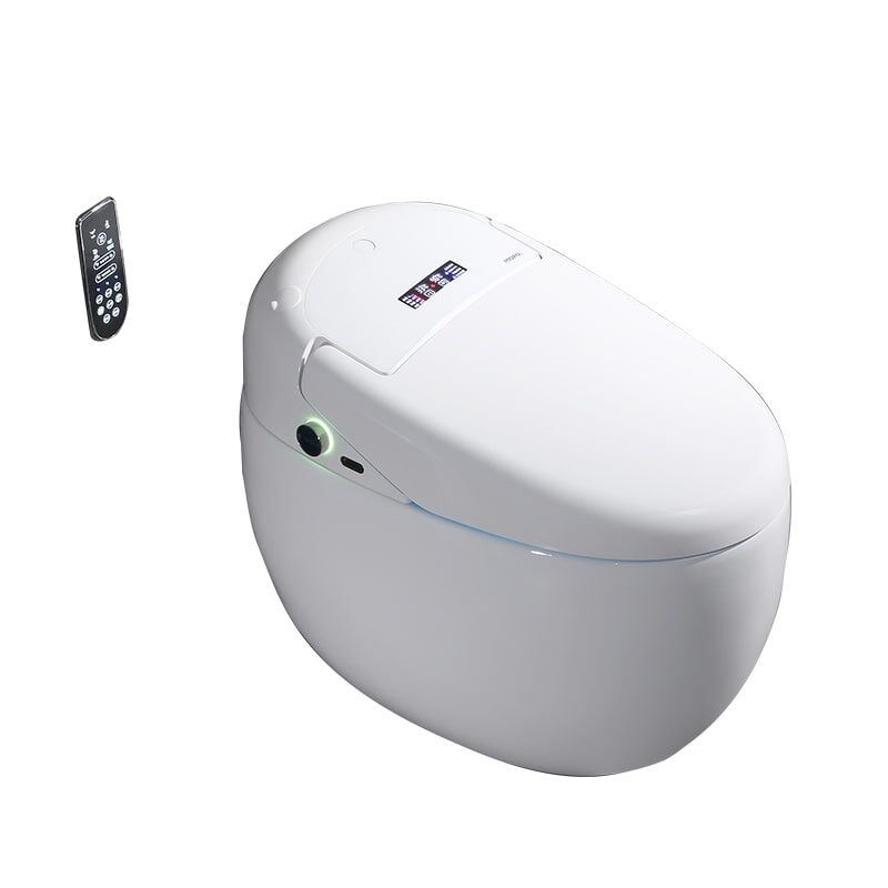 Luxury Electric Smart One Piece Toilet Ceramic Toilet Automatic White MB8 toilet M8B 14 min automatic sensor flushing electric intelligent smart toilet