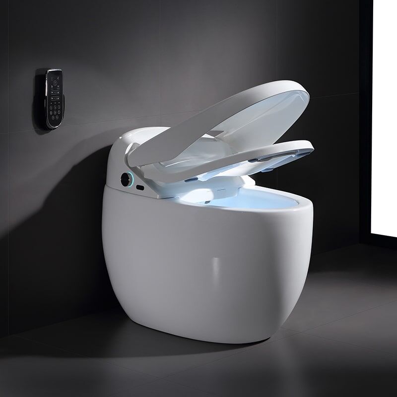 Luxury Electric Smart One Piece Toilet Ceramic Toilet Automatic White MB8 toilet M8B 2 min automatic sensor flushing electric intelligent smart toilet