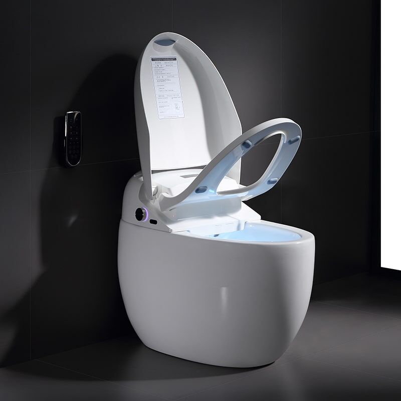 Luxury Electric Smart One Piece Toilet Ceramic Toilet Automatic White MB8 toilet M8B 3 min automatic sensor flushing electric intelligent smart toilet