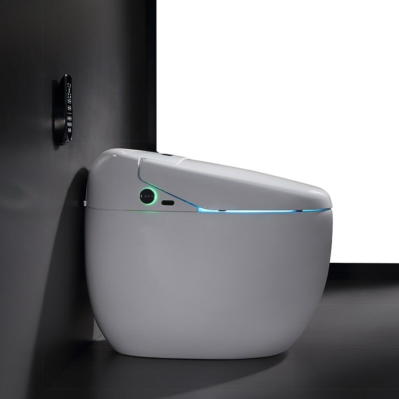 Luxury Electric Smart One Piece Toilet Ceramic Toilet Automatic White MB8 toilet M8B 4 min automatic sensor flushing electric intelligent smart toilet