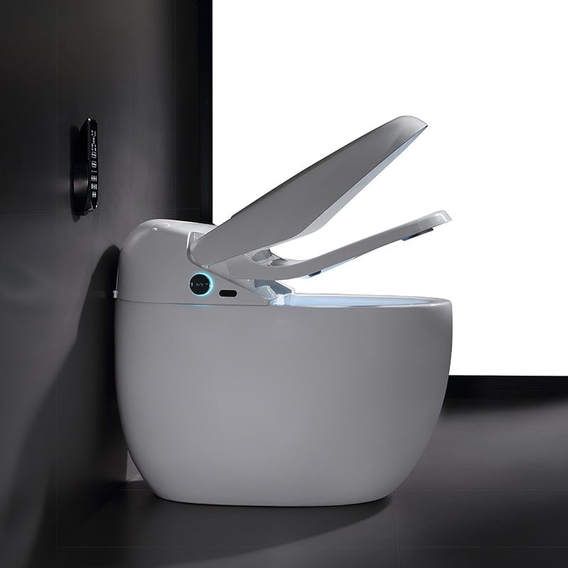 Luxury Electric Smart One Piece Toilet Ceramic Toilet Automatic White MB8 toilet M8B 5 min automatic sensor flushing electric intelligent smart toilet