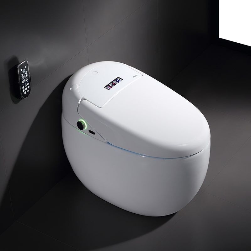Luxury Electric Smart One Piece Toilet Ceramic Toilet Automatic White MB8 toilet M8B 6 min automatic sensor flushing electric intelligent smart toilet