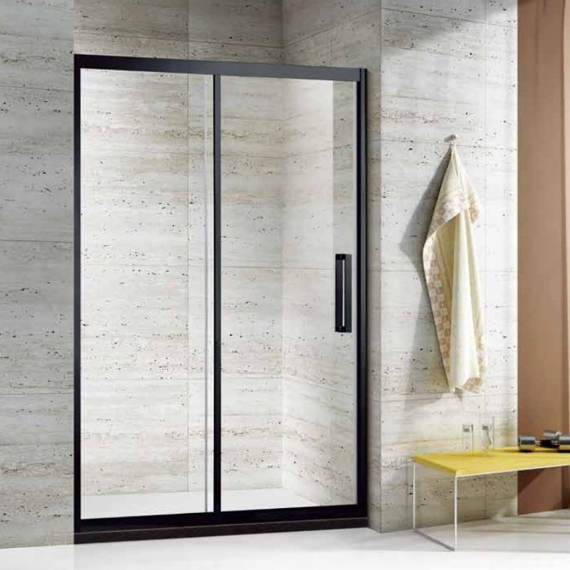 304 Stainless Steel Frame Hotel Tempered Glass Design Sliding Bathroom Shower Door MP KH095 VK E6991 min Sliding bathroom shower door