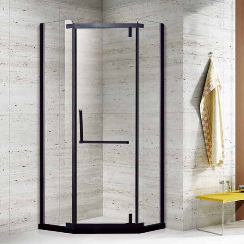 304 Stainless Steel Frame Hotel Tempered Glass Design Sliding Bathroom Shower Door MP KH095 VK E6995 min Sliding door hotel shower door