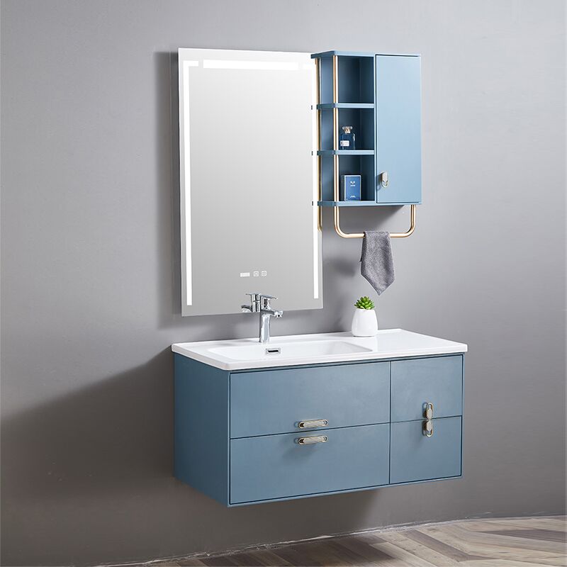 High Quality Wall Mounted Bathroom Sink Cabinet Bathroom Furniture Dresser Bathroom Cabinet MP AC117 cabinet MP 2117 2 Luxury custom hotel bathroom cabinet