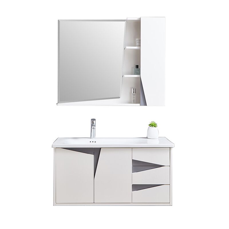 High Quality Wall Mounted Bathroom Sink Cabinet Bathroom Furniture Dresser Bathroom Cabinet MP AC117 cabinet MP 2117 4 High end design bathroom furniture bathroom cabinet