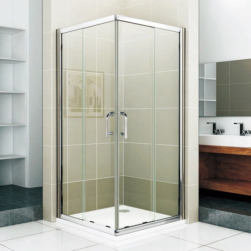 MOPO Hot Selling High Quality Bathroom Customized Transparent Frameless Tempered Glass Shower Door MP NS04 shower door NS10 min Custom Wholesale High Quality Low-priced Aluminum Frame Bath