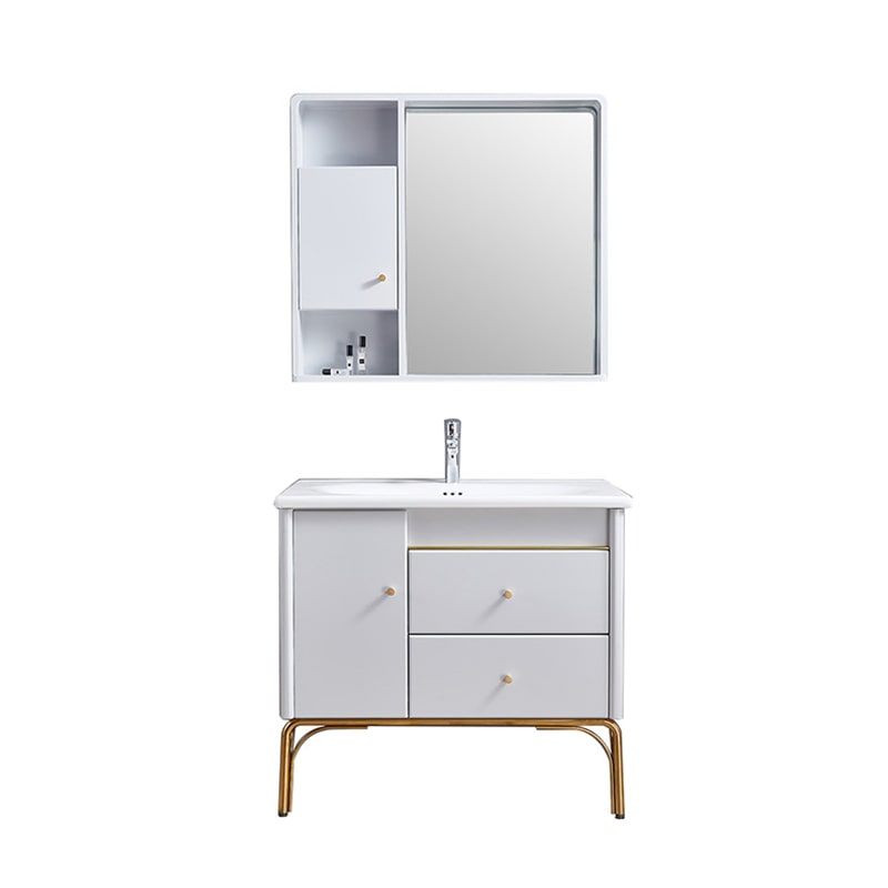Modern Design Bathroom Furniture Small Size Floor Standing Solid Wood Bathroom Cabinet cabinet MP 2219 7 min 1 Small size solid wood bathroom cabinet MP-2219
