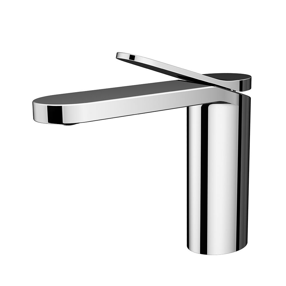 Single Hole Deck Mounted Ceramic Cartridge Brass Basin Mixer Taps 2024 Aqua Gallery Bathroom Basin Taps Hot Single Hole Deck Mounted Ceramic Cartridge Brass Basin Mixer Taps